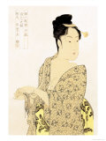 The Hedonist Posters par Utamaro Kitagawa 