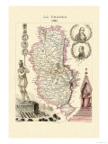 Rhone Kunstdrucke von Alexandre Vuillemin