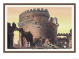 Tomb of Cecilia Metella Posters by M. Dubourg