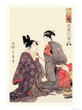 The Hour of the Tiger Affiches par Utamaro Kitagawa 