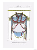 French Empire Alcove Bed No. 20 Print