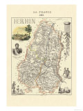 Haut-Rhin Poster von Alexandre Vuillemin