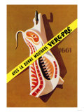Hooked Pork Poster