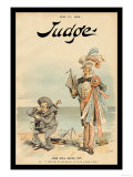 Judge Magazine: John Bull Backs Out Posters by Victor 