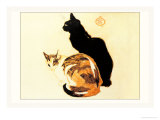 Les Chats Billeder af Théophile Alexandre Steinlen