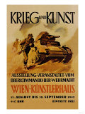 Krieg und Kunst Julisteet