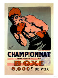 International Boxing Championship Poster International Boxing Championship Poster