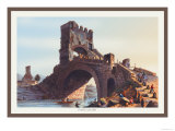 Ponte Salaro Poster by M. Dubourg
