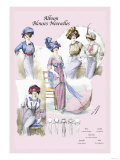 Album Blouses Nouvelles: Daytime Fashions Print