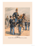 Enlisted Men, Cavalry and Infantry in Full Dress Prints by H.a. Ogden