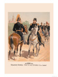 Brigadier-General, Staff and Line Officers in Full Dress Prints by H.a. Ogden