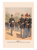 Enlisted Men, Staff and Artillery in Full Dress Posters par H.a. Ogden