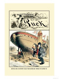 Puck Magazine: Cannot Sail, Try to Sink Photo by F. Graetz