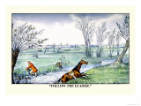 Horse and Rider Climb Out of the Stream on Different Sides Affiche par Henry Thomas Alken