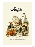 Judge: John Bull Hated to Drop His Bundle Posters par Victor 