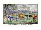 Meet with His Grace the Duke of Rutiana Posters par Henry Thomas Alken