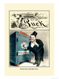 Puck Magazine: Solid for Another Year Prints by William W. Denslow