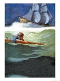 Wreck of the Covenant Prints by Newell Convers Wyeth