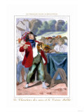 Le Chanteur des Rues et le Crieur Public Prints