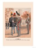 Officers, Cavalry and Artillery, Cadets Usma in Full Dress Pósters por H.a. Ogden