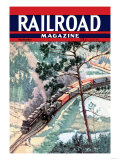 Railroad Magazine, Freight Through the Wilderness, 1942 Prints Railroad Magazine, Freight Through the Wilderness, 1942 Prints