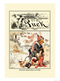 Puck Magazine: Stealing Jingo Jim's Clothes Poster por Frederick Burr Opper Puck Magazine: Stealing Jingo Jim's Clothes Poster por Frederick Burr Opper