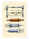 Syringes Affiche par Jules Porges