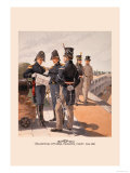 Regimental Officers , Engineer and Cadet Affiches par H.a. Ogden