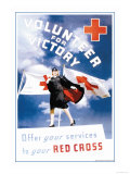 Volunteer for Victory: Offer Your Services to Your Red Cross Prints by Toni Frissell