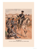 Voltigeur, Infantry, Dragoon and Artillery Affiches par H.a. Ogden