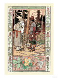 Old Man and Archer Póster por Ivan Bilibin Old Man and Archer Póster por Ivan Bilibin