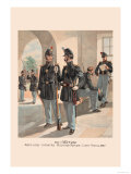 Artillery, Infantry, Mounted Rifles, Light Artillery Affiches par H.a. Ogden