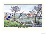The Otter Hunter Print by Henry Thomas Alken
