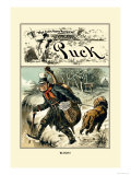 Puck Magazine: Blind!! Posters by John R. Neill