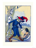 The Tin Man and Scarecrow Prints by John R. Neill