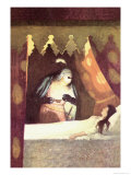 Wallace Rescues Helen Affiches par Newell Convers Wyeth