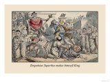 Tarquinius Superbus Makes Himself King Posters by John Leech