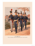 Major General, Staff and Line Officers Photographie par H.a. Ogden