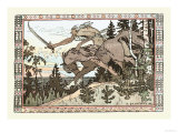 Into Battle Posters par Ivan Bilibin