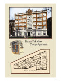 Lincoln Park Manor, Chicago Apartments Prints by Geo E. Miller