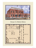 Design of a Modern Bakery Posters by Geo E. Miller