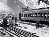 Railroad Shed House After Fire, Philadelphia, Pennsylvania Posters
