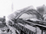 Fire at Railroad Shed House, Philadelphia, Pennsylvania Photo