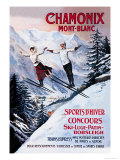 Chamonix Mont-Blanc Pósters por Francisco Tamagno Chamonix Mont-Blanc Pósters por Francisco Tamagno