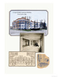 Large Multiple Apartment Building Posters by Geo E. Miller