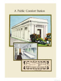 Public Comfort Station Affiches par Geo E. Miller