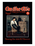 On the Air: February 1926 Posters by Mehlum 