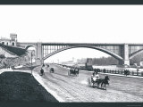 Washington Bridge and Speedway,  New York City Affiches par William Henry Jackson