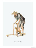 Beggar with a Dog Print by George Henry Malon