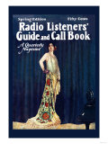Radio Listeners' Guide and Call Book, Spring Edition Prints